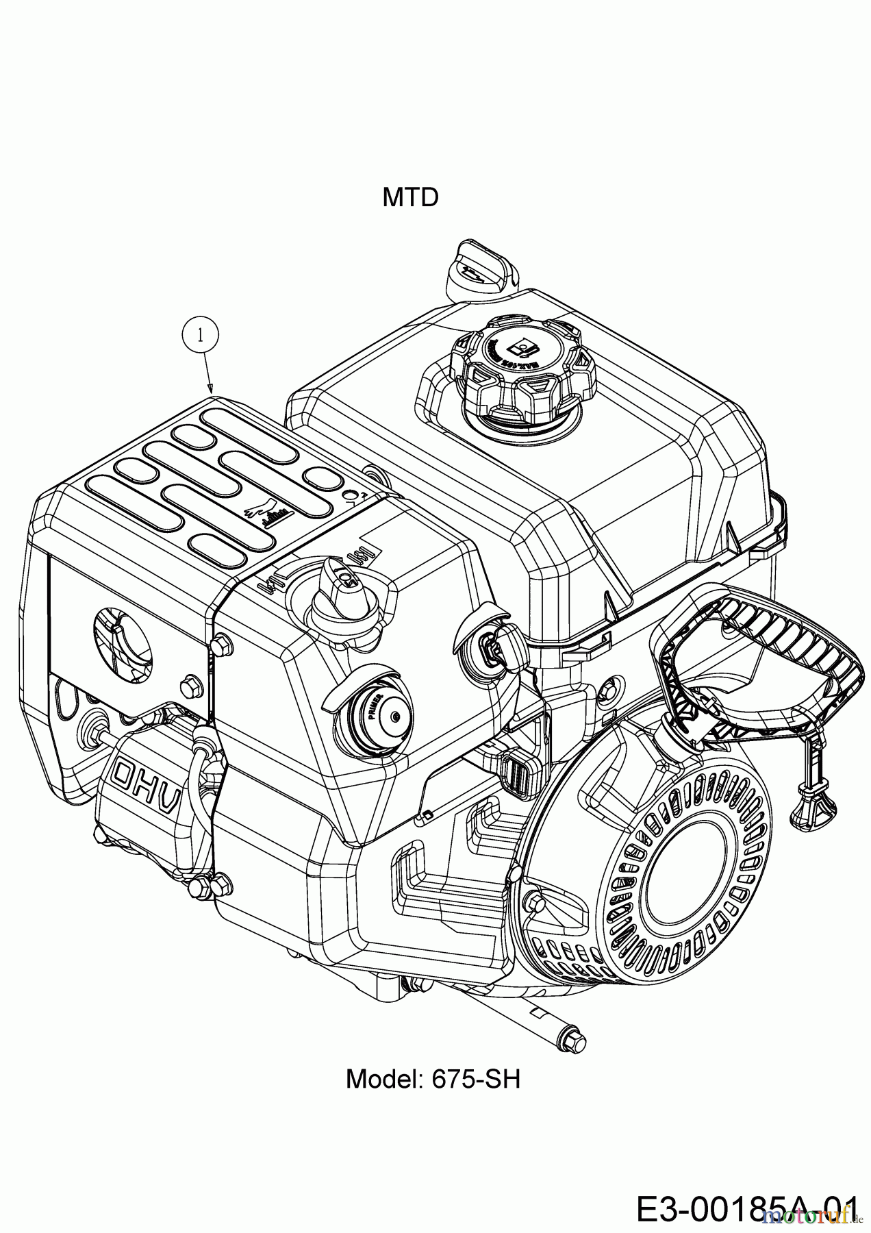  Wolf-Garten Schneefräsen SF 66 E 31AY5FT3650  (2019) Motor MTD