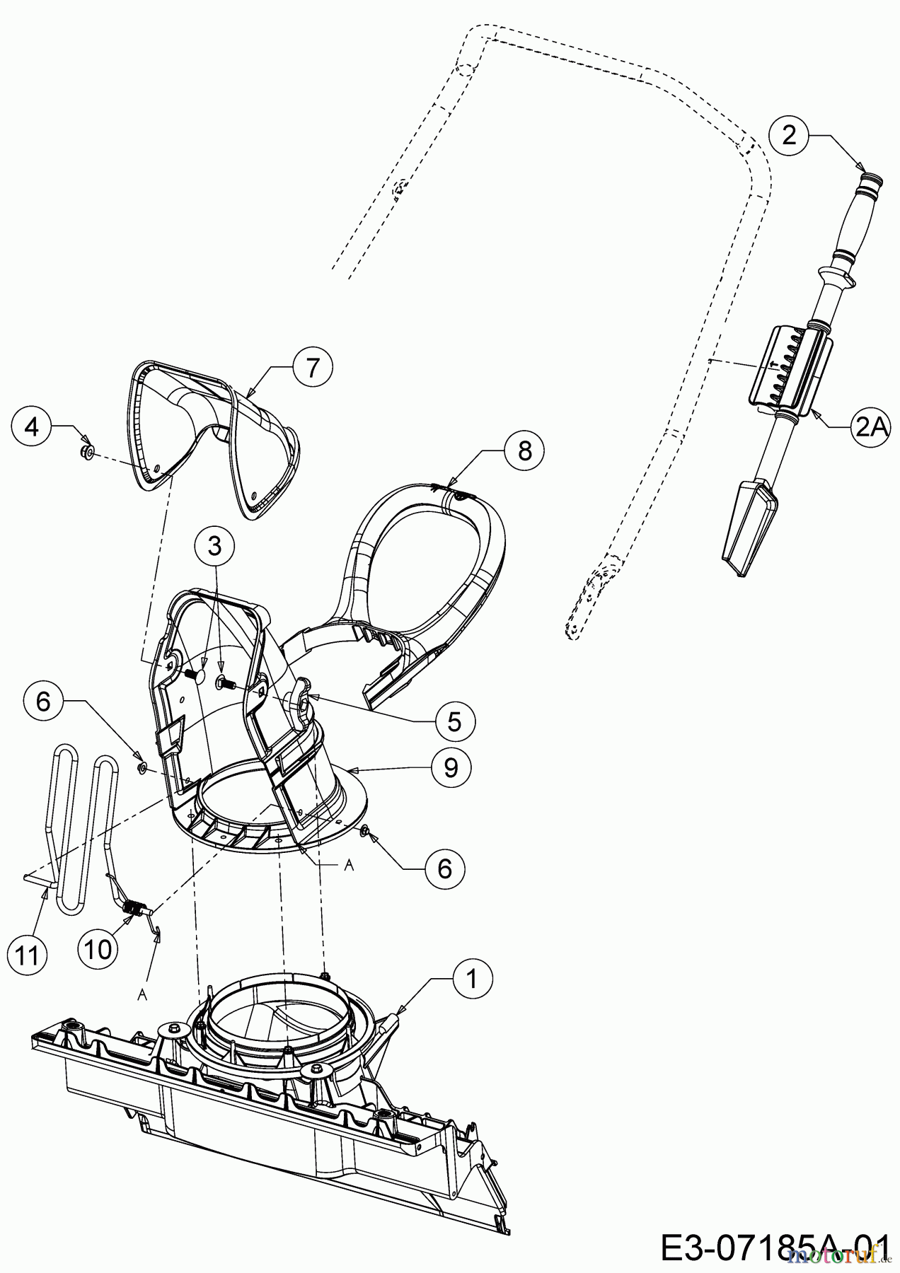  Wolf-Garten Schneefräsen SF 53 31A-2M1E650  (2020) Auswurfschacht