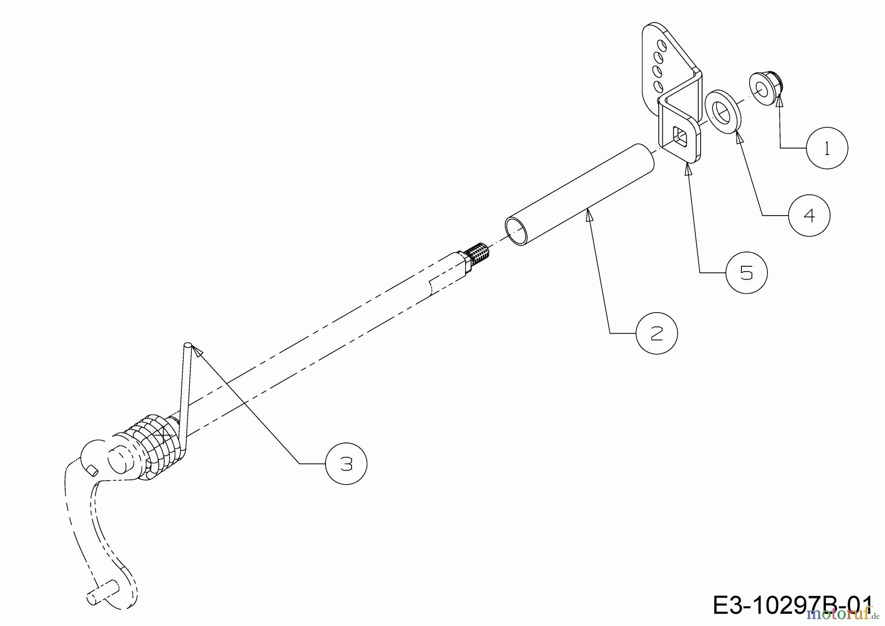  Wolf-Garten Schneefräsen SF 66 E 31AY54T3650  (2019) Schalthebel