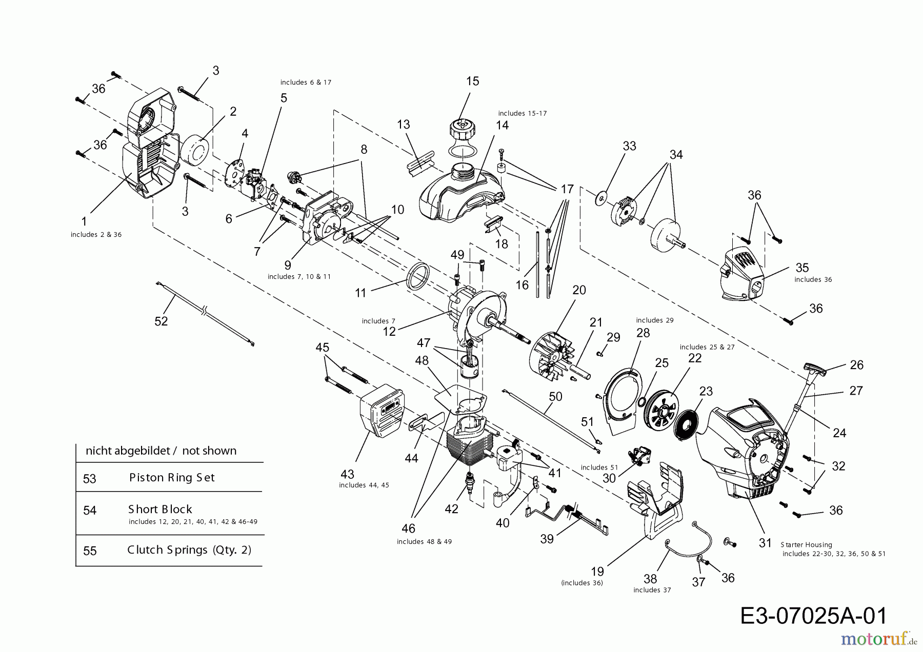  Wolf-Garten Motorsensen GT-S 2-31 41HD79MC650  (2013) Motor