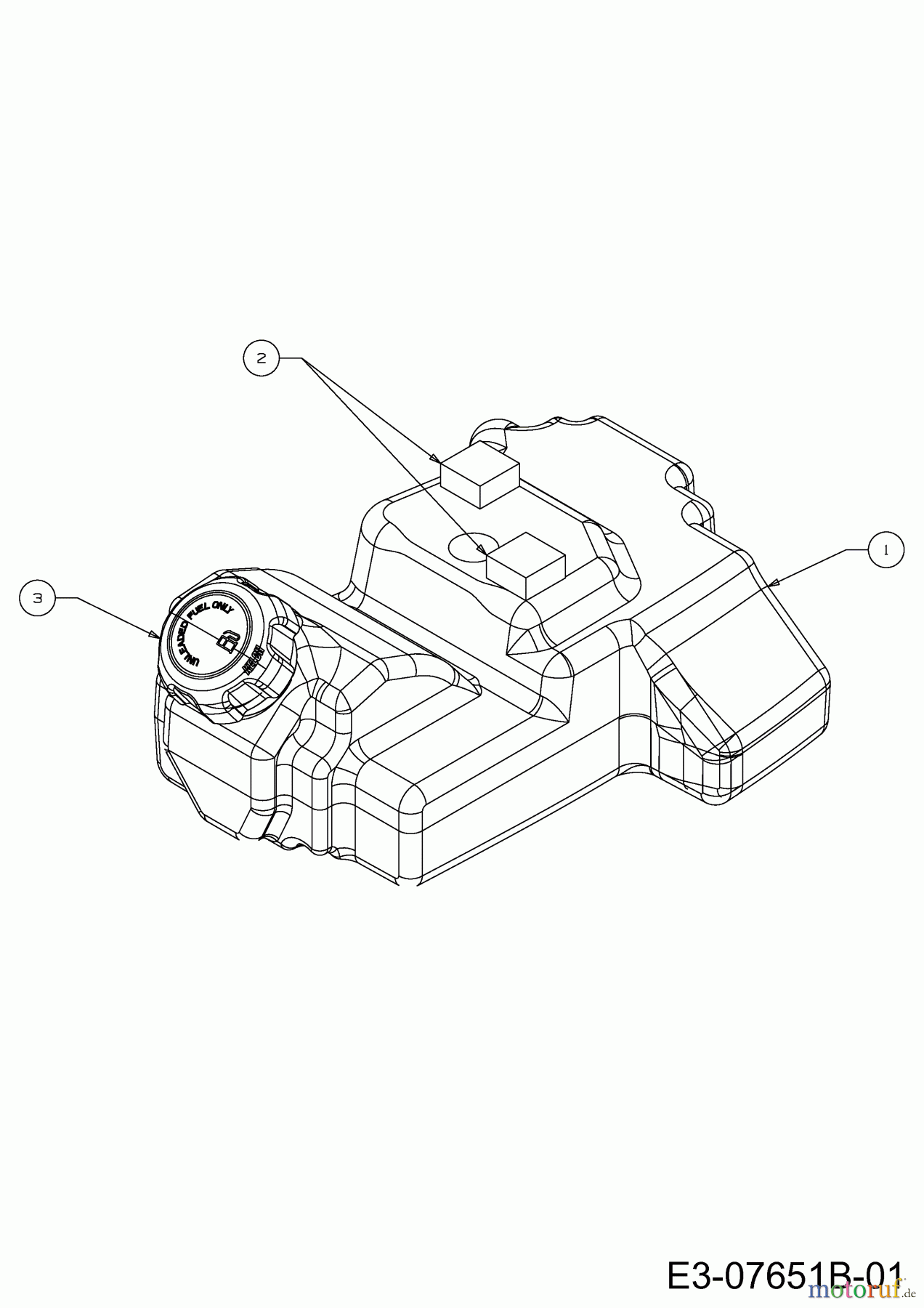 Wolf-Garten Rasentraktoren Scooter Hydro 13A221SD650  (2017) Tank